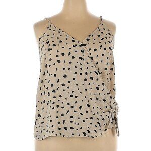 Papermoon Sleeveless Ivory Wrap Blouse Camisole 2X